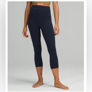 NWT Lululemon Align Super-High-Rise Crop 21"